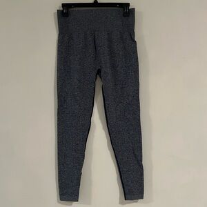 Women Blue Workout Leggings